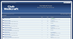 Desktop Screenshot of clubwellcraft.com